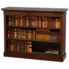 William IV Rosewood Open Bookcase