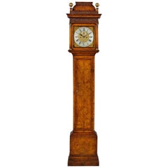 Antique Daniel Delander, London, an Early 18th Century Walnut Longcase Clock
