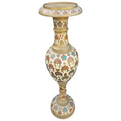 Vintage Oversize Indian Brass Vase