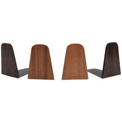 Danish Teak Bookends Attributed to Kai Kristiansen