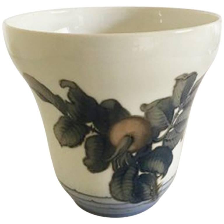 Bing & Grondahl Art Nouveau Vase No. 8436/298 by Clara Nielsen