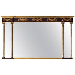 Antique Horizontal Regency with Faux Rosewood Background