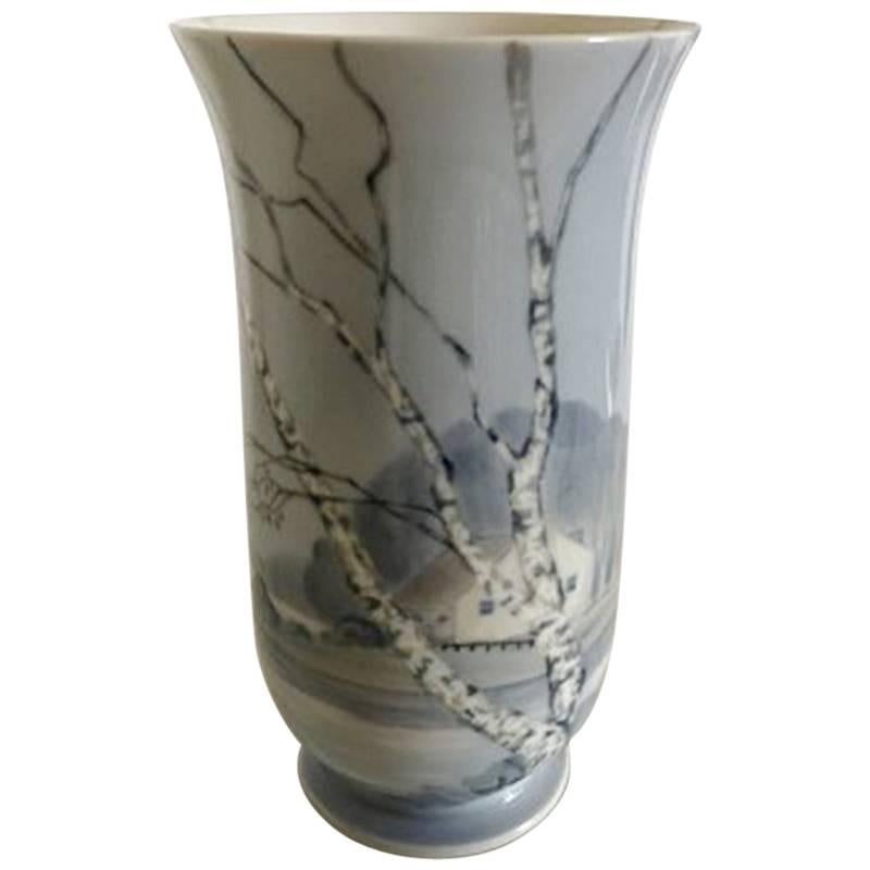 Bing & Grondahl Art Nouveau Vase No. 8775/504 For Sale