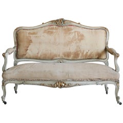 Painted Louis XV Sofa, 1880