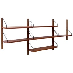 Poul Cadovius for CADO "Royal System" 3 Modular Wall Shelves 1948