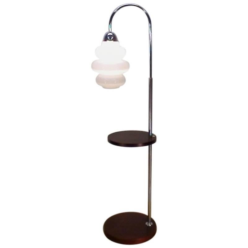 Floor Lamp Designed by Jindrich Halabala in Style Functionalism, 1930s For Sale