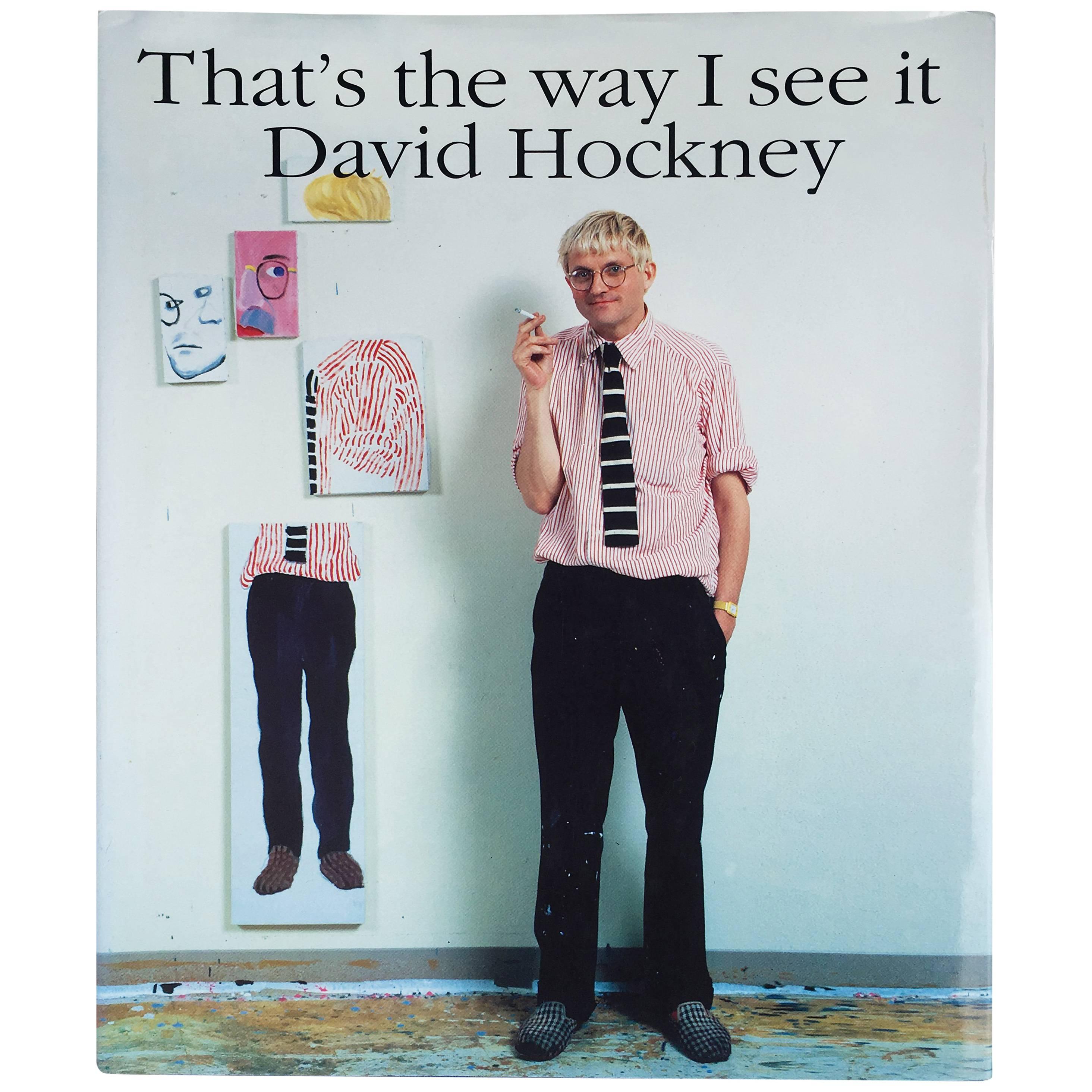 David Hockney – That's The Way I See It, 1st Edition 1993