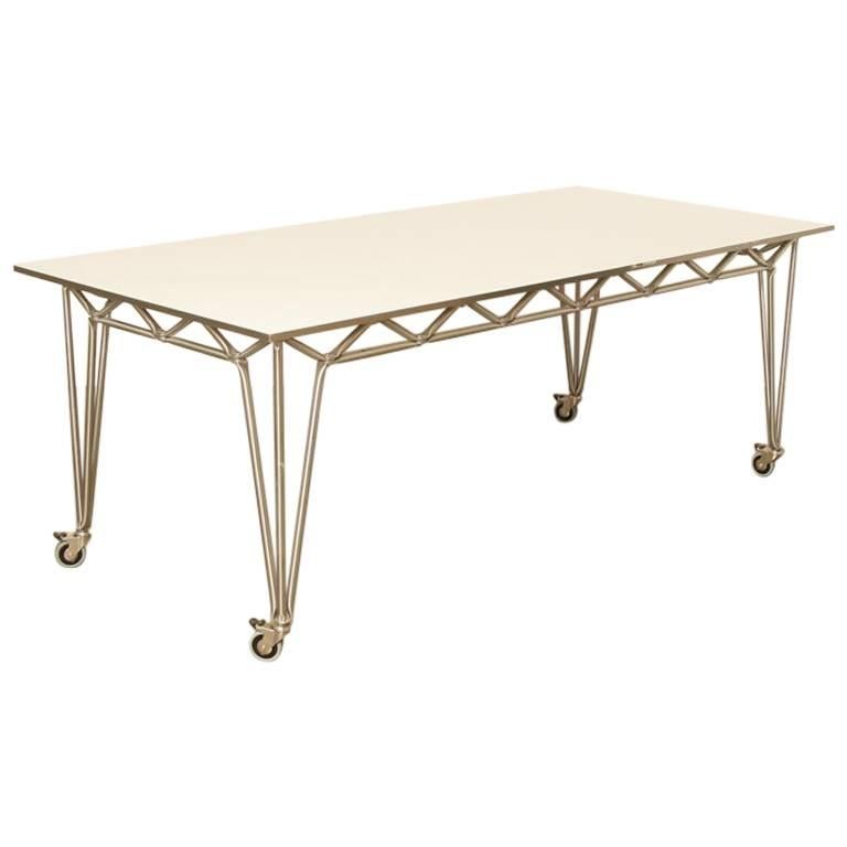 Bridge M Table in Steel-Line by System 180 Berlin