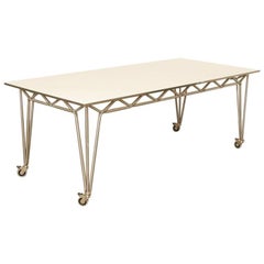 Bridge M Table in Steel-Line by System 180 Berlin