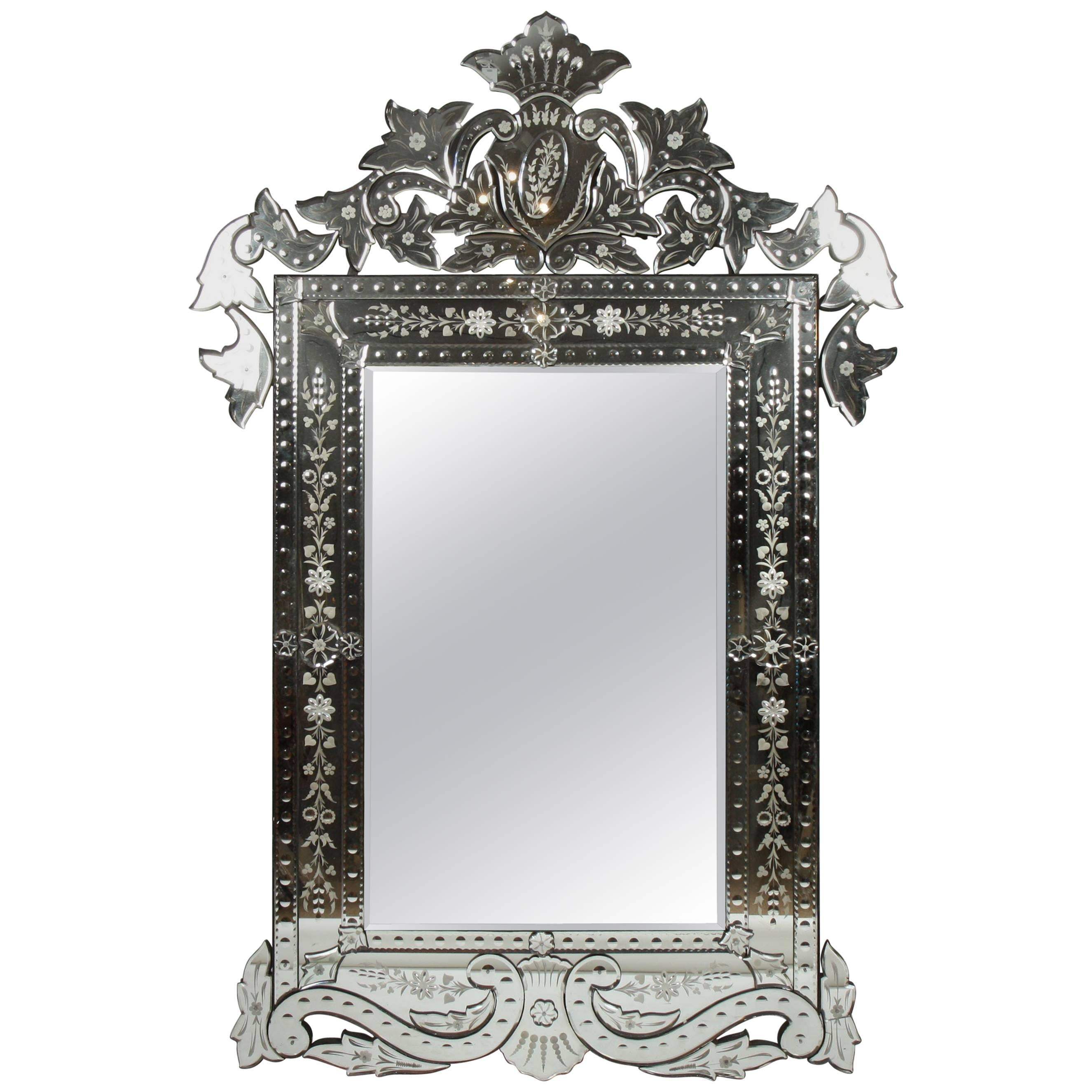 Exceptional Venetian Mirror