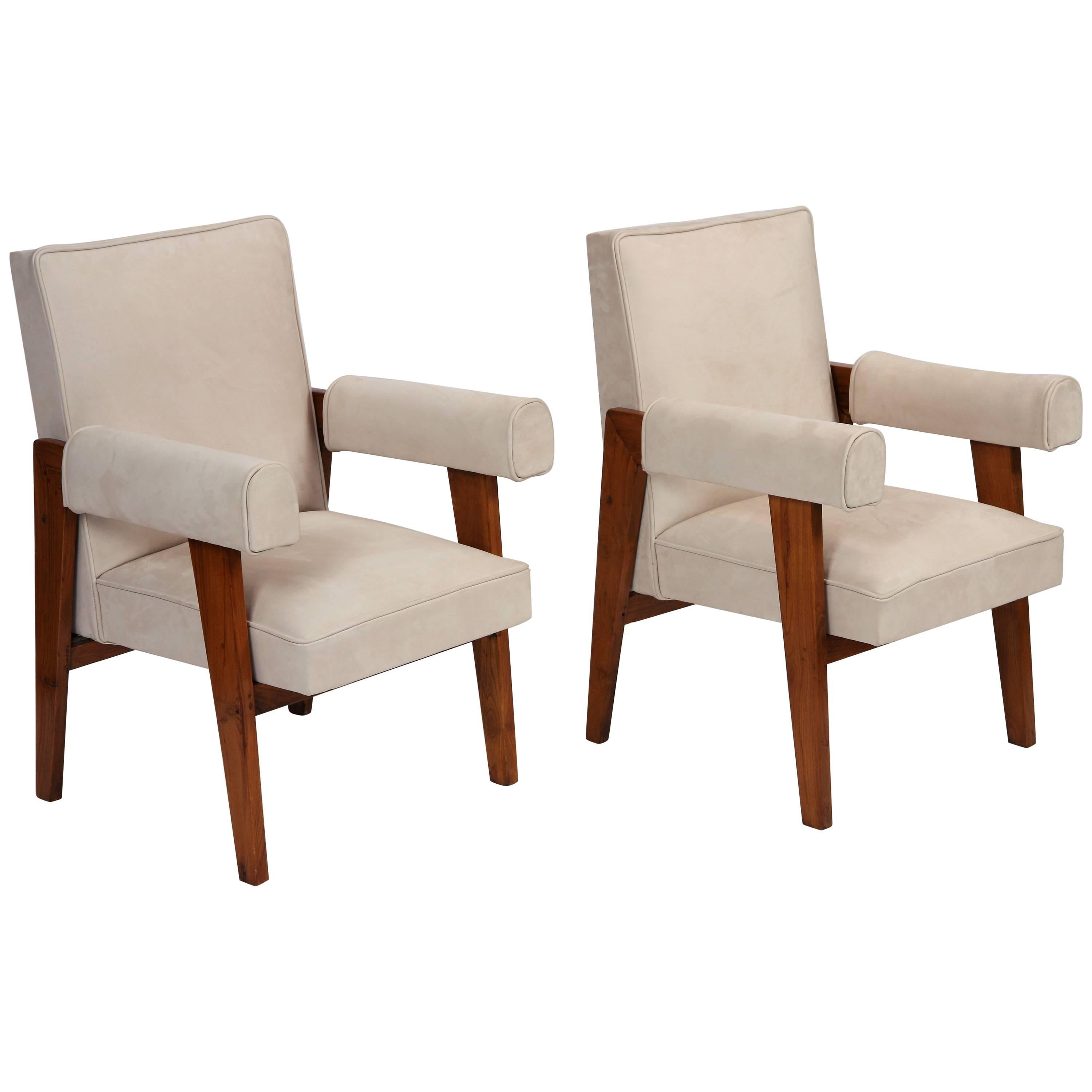 "Avocat" Armchairs by Pierre Jeanneret For Sale