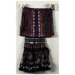 Antique Pre-Columbian Textile Inca Multi-Color Shaman’s Coca Leaf Bag, Peru 1450-1532 AD