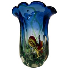 DINO MARTENS Murano Glass Marine Multicolor Motif 1950