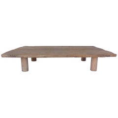 Antique Japanese Elm Coffee Table