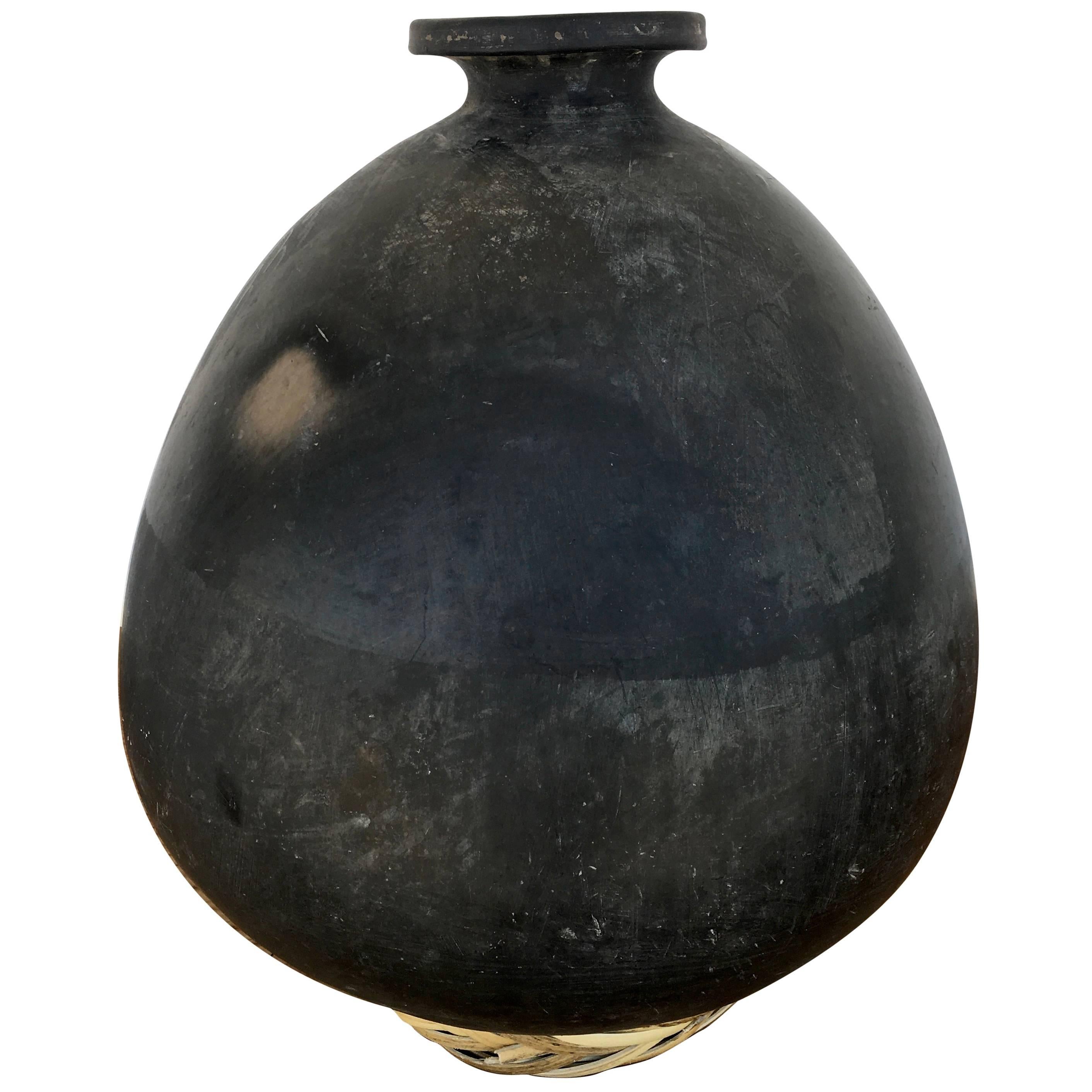 Ceramic Jug Used for Housing Mezcal from Oaxaca, Mexico