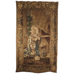 French Aubusson Tapestry Depicting the Coronation of a King, circa 1600