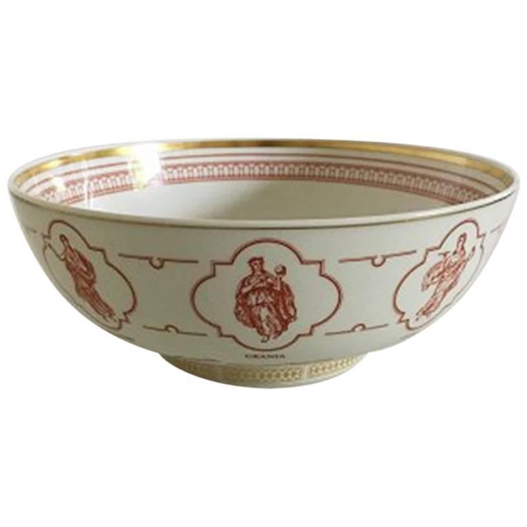 Bing & Grondahl Jubilee Bowl for the 100 Year Anniversary of the Royal Theater For Sale