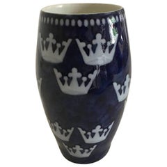 Bing 
Grondahl Nordic Kingdom Vase "Sweden"