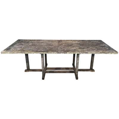 Used Teak Patio Table And Chairs - 6 For Sale on 1stDibs | used teak