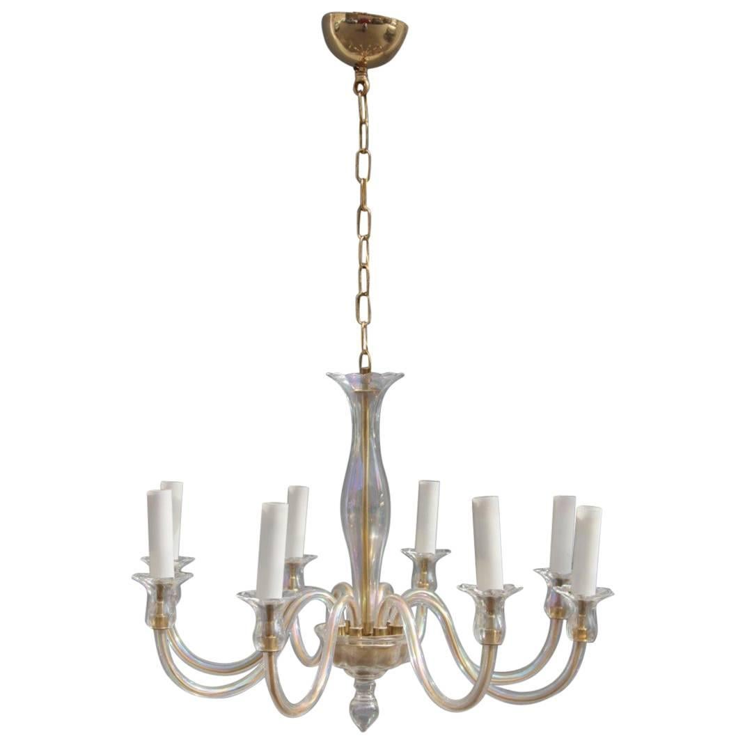 Elegant Crystal Chandelier Minimal and Elegant Design For Sale