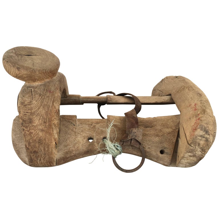 Mesquite Horse Saddle from Mexico, 1950s at 1stDibs