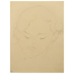 'Head of a Girl, Anna Wolmark' Henri Gaudier-Brzeska, 1891–1915
