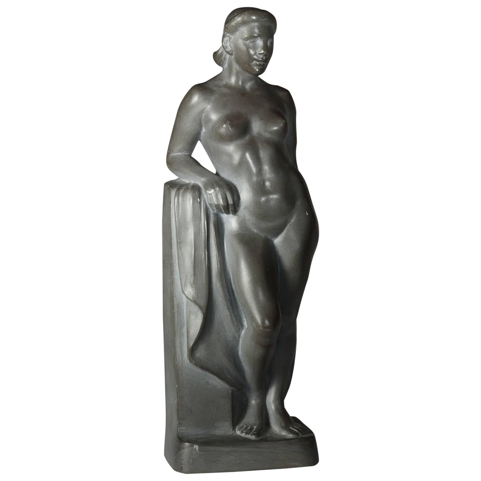 'Standing Nude ‘Bather’' Herbert Palliser, 1883-1963 For Sale