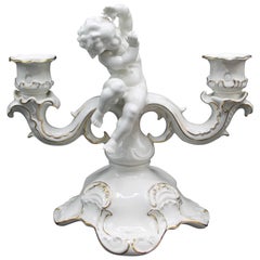 Hutschenreuther Candlestick of Porcelain