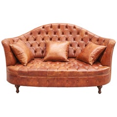 Leather Chesterfield Sofa