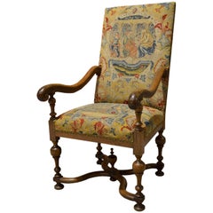 Needlepoint Continental Fauteuil