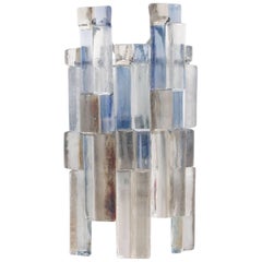 Large Austrian Murano Glass Wall Light Sconce by J.T. Kalmar, 1960s