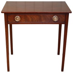 Regency Mahogany Side Table