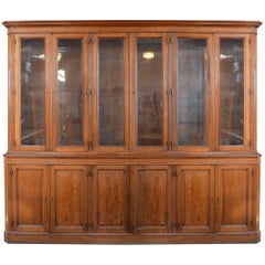 Antique French Twelve Door Display Cabinet