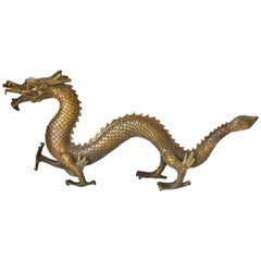 Large Brass Dragon