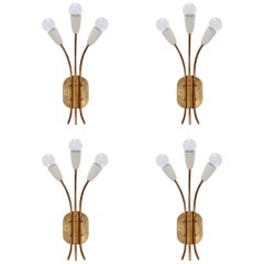 1950s Botanical Sconces