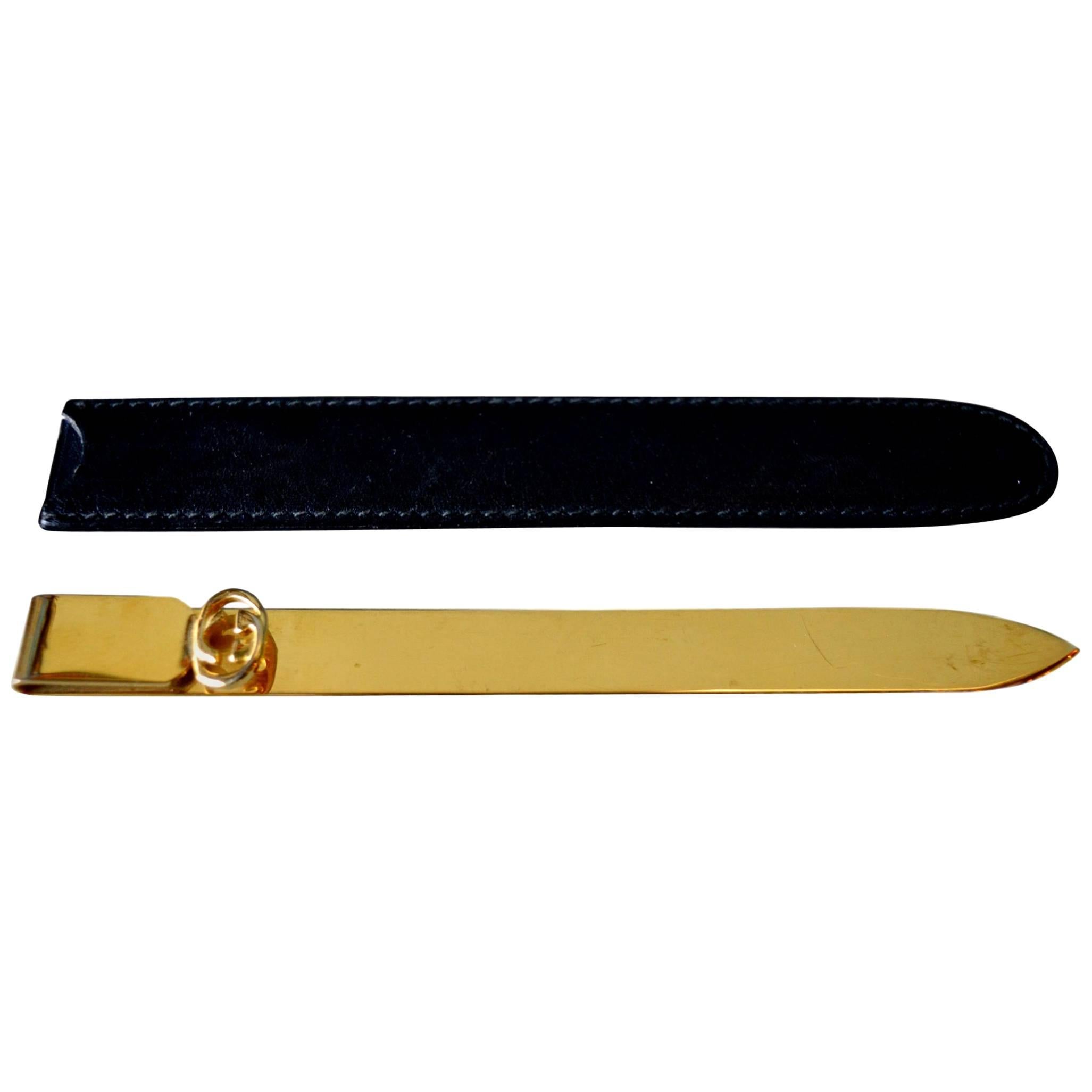 Gucci Brass Letter Opener