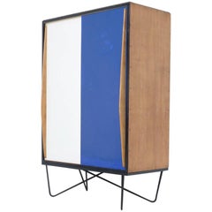 Rare Wardrobe Cabinet by Willy Van Der Meeren for Tubax