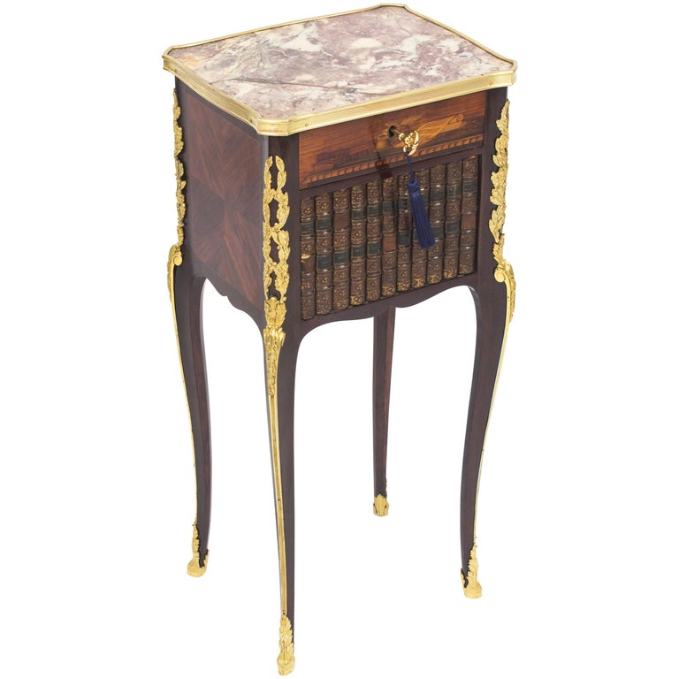 Antique Napoleon III Table en Chiffoniere G.Trollope & Sons, 19th Century For Sale