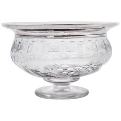 Sterling and Crystal Bowl