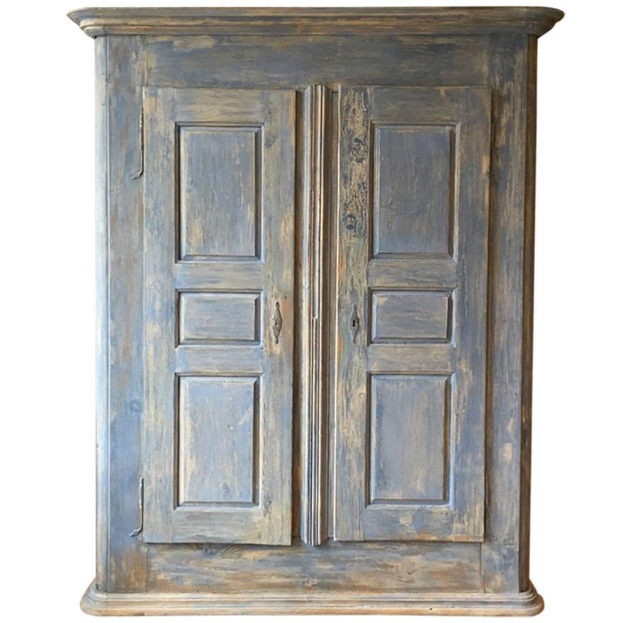 18th Century Painted Cupboard
