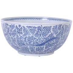 Blue and White Porcelain Bowl