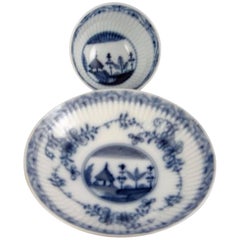 18th Century Antique Meissen Porcelain Cup and Saucer Marcolini