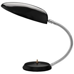 Greta Magnusson Grossman 'Cobra' Table Lamp in Black