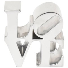 Robert Indiana Love Paperweight / Sculpture