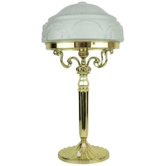 Antique Jugendst Table Lamp, circa 1908