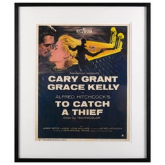 "To Catch a Thief" Original US Film Poster