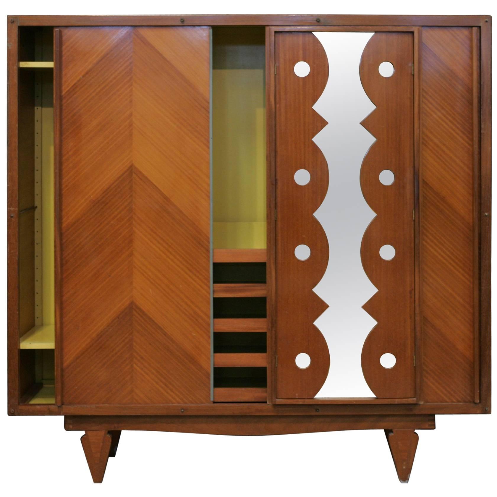 Andre Sornay Wardrobe, 1960 For Sale