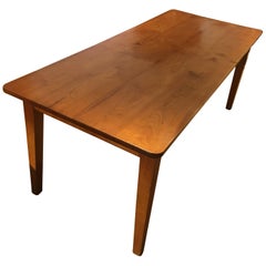 Late 19th Century Cherrywood Farm Table