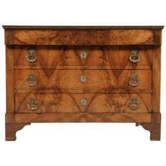French Empire-Style Walnut Commode