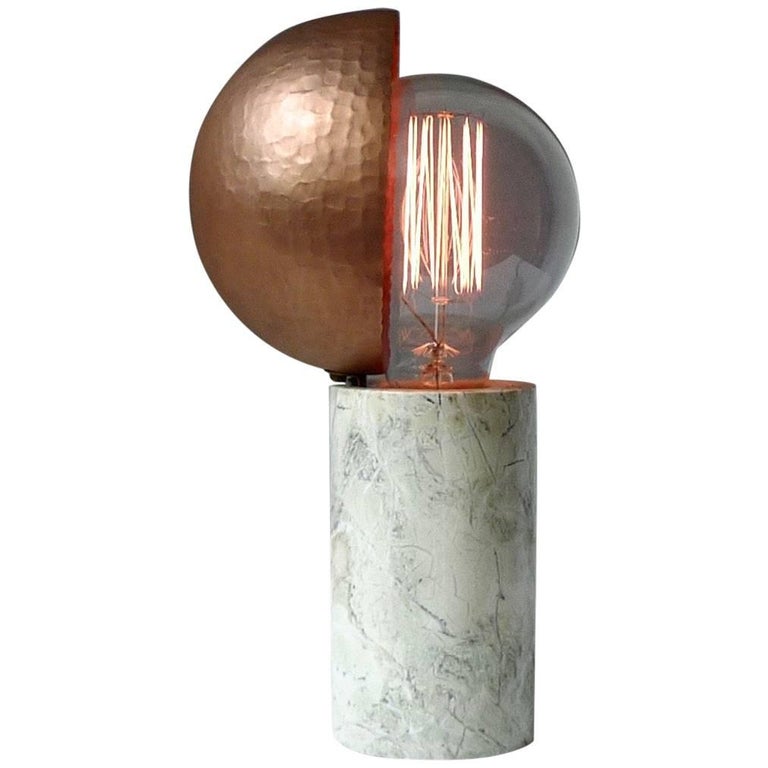 Marble Table Lamp, Sander Bottinga at 1stDibs